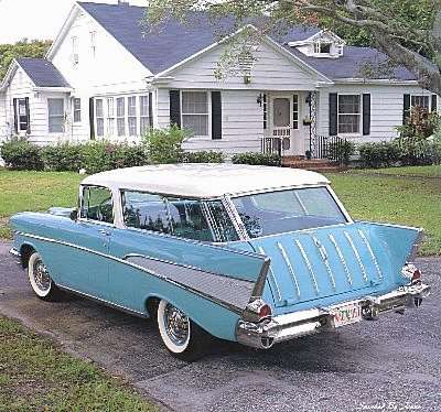 Chevrolet Bel Air 2 door wagon