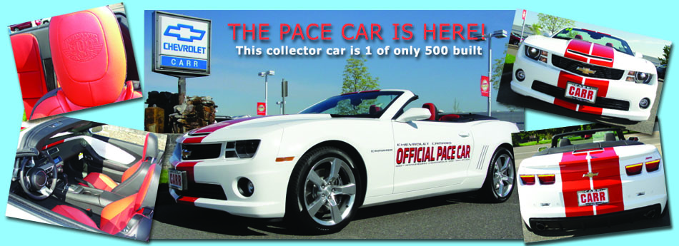 Chevrolet Camaro SS conv pace car replica