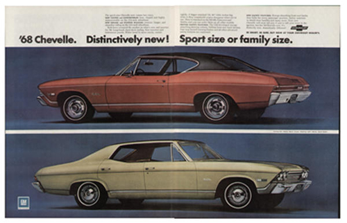 Chevrolet Chevelle Malibu 4 Door