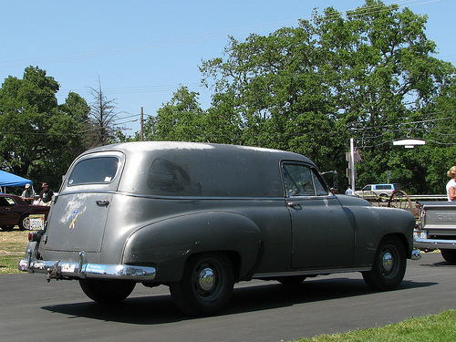 Chevrolet Panel Delivery with a 1952 Gril