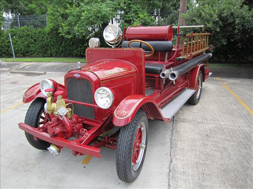 Chevrolet Series TD firetruck