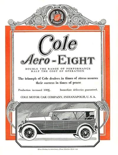 Cole Aero-Eight Tourster