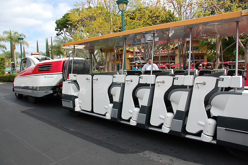 Disneyland Tram