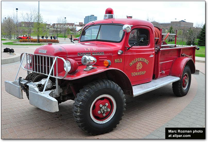 Dodge Power Wagon Fire Truck