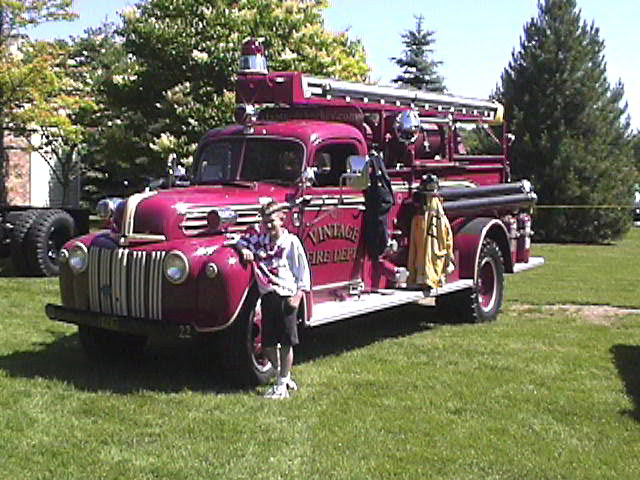 Ford 1 ton COE firetruck