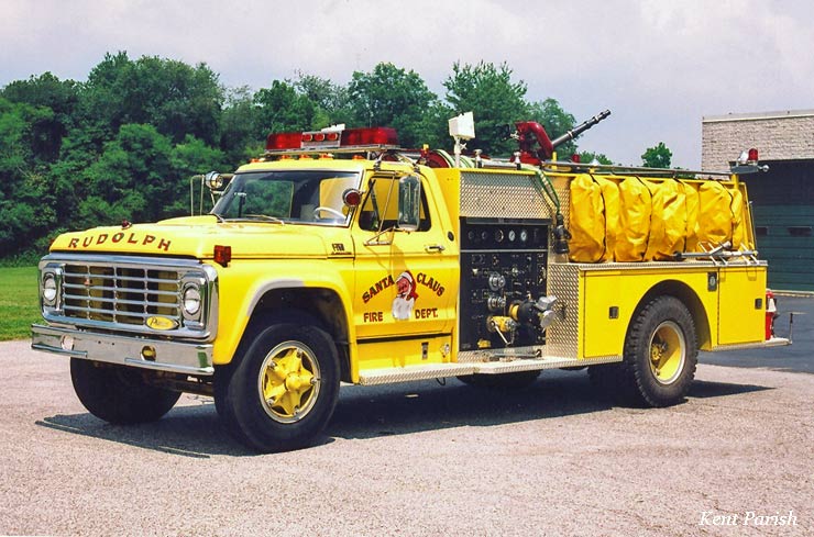 Ford F-750 Pierce pumper