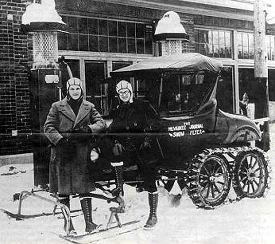 Ford Model T snow machine conversion