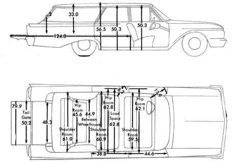 Ford Taunus 17M Courier wagon