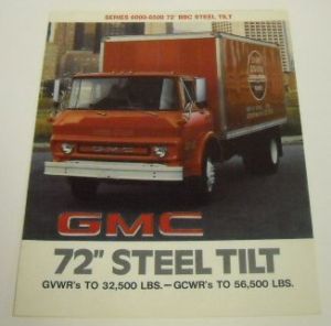 GMC 6500 Steel tilt COE