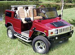 Hummer H2 Golf car