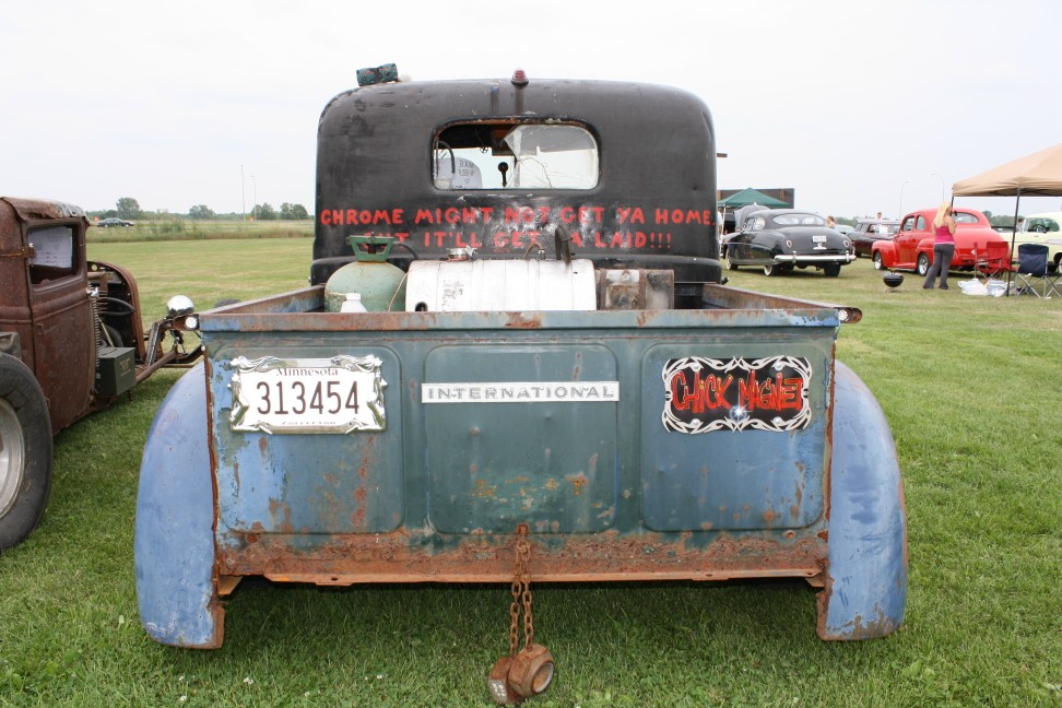 International Rat rod pickup