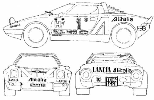 Lancia Stratos HF