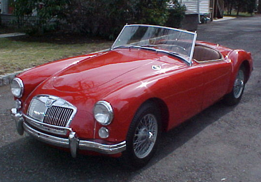 MG A roadster