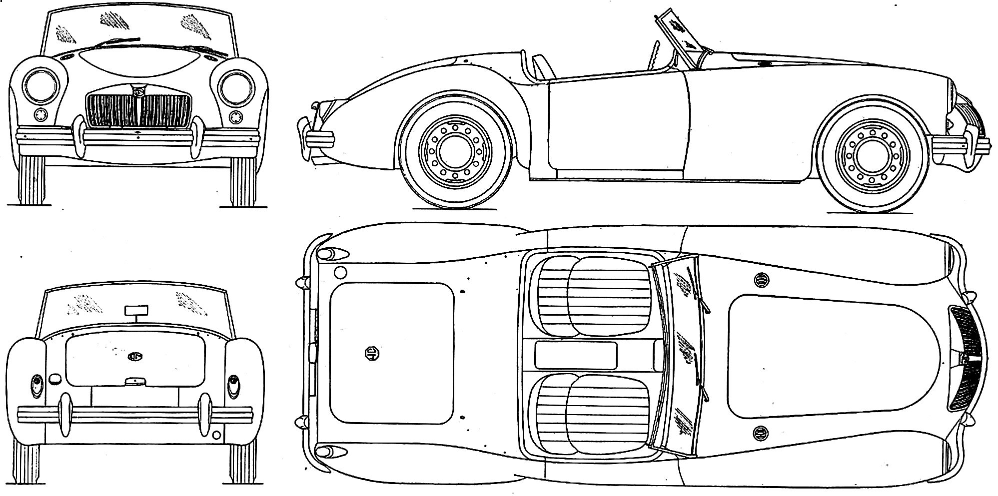 MG MGA roadster