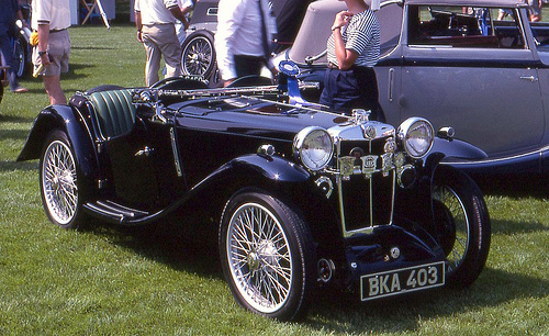 MG PB roadster