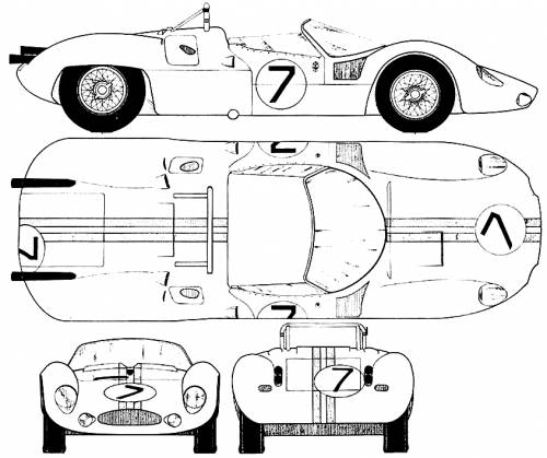 Maserati Birdcage Lemans