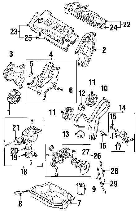 99 Mazda 626 Engine Diagram - Wiring Diagram Networks