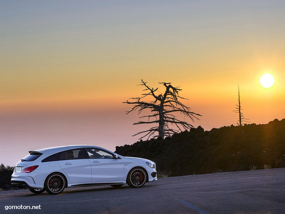 Mercedes-Benz CLA45 AMG Shooting Brake, 2016