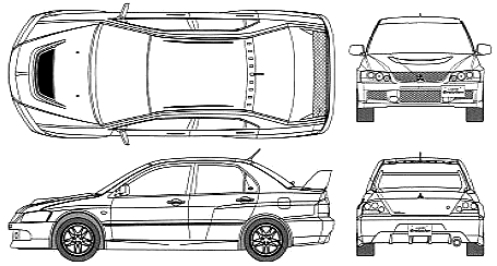 Mitsubishi Lancer EVO IX GT