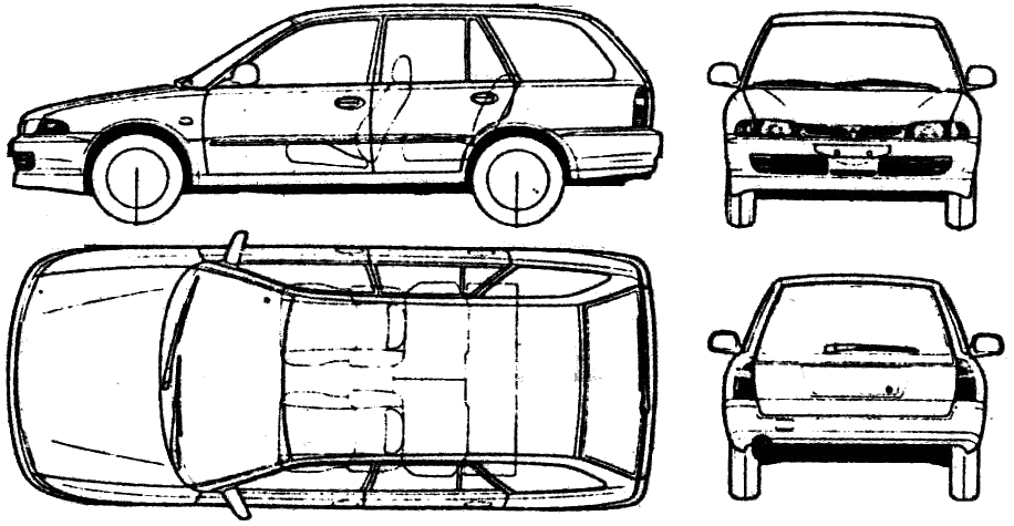 Mitsubishi Lancer GLXi Wagon