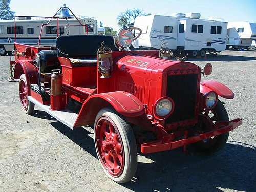 Moreland Model RB-Badger chemical-and-hose car