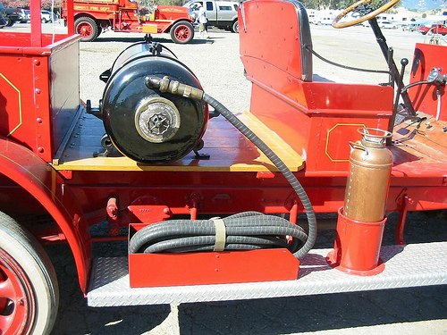 Moreland Model RB-Badger chemical-and-hose car