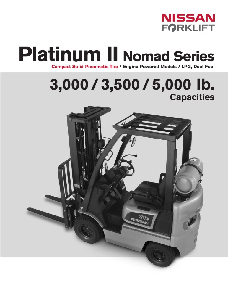 Nissan 20 Platinum Forklift