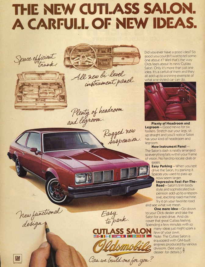 Oldsmobile Cutlass Salon