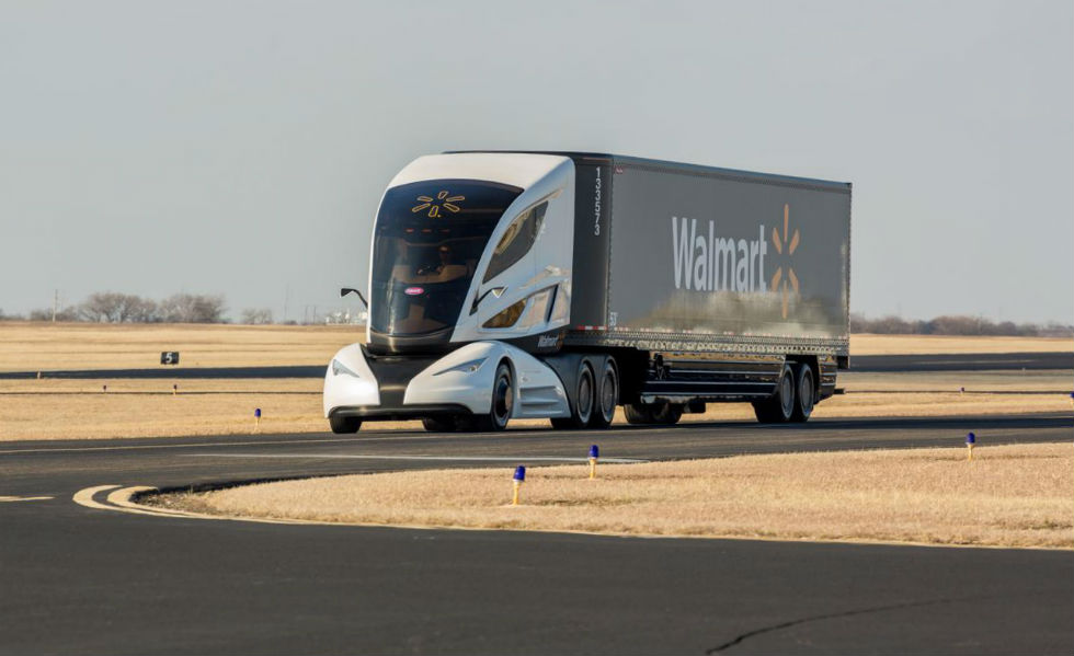 Peterbilt Turbine-Hybrid Big Rig