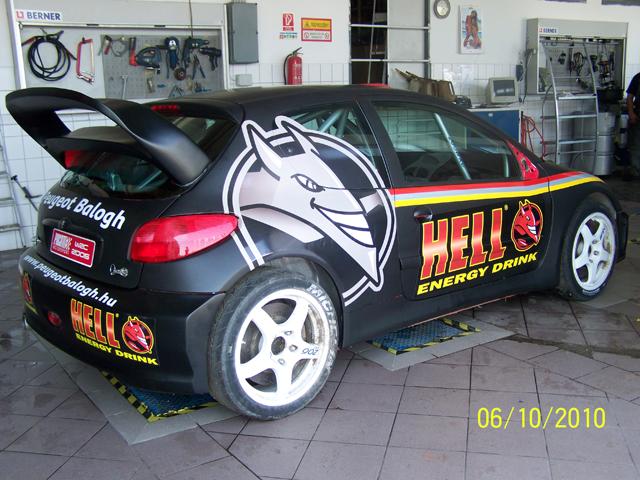 Peugeot 206 wrc replique