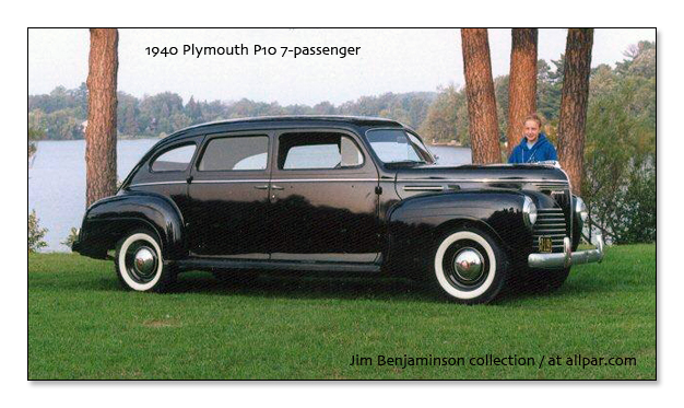 Plymouth P-1 Commercial sedan