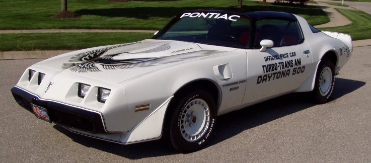 Pontiac Firebird Trans Am Turbo pace car