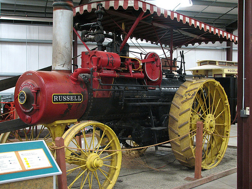 Russell Model 8X10 Steam Traction Engine