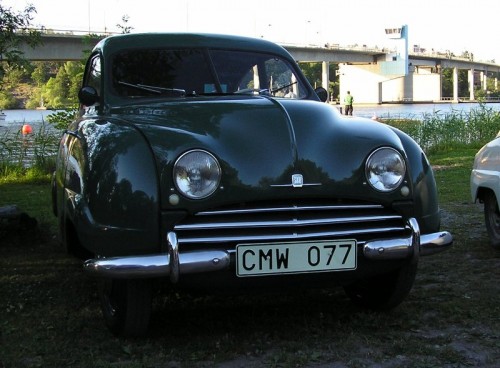 SAAB 92B De Luxe