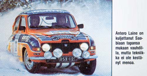 SAAB 96 Rally