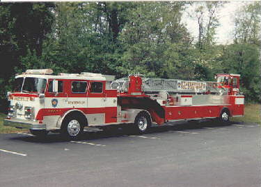 Seagrave Tiller Ladder Truck