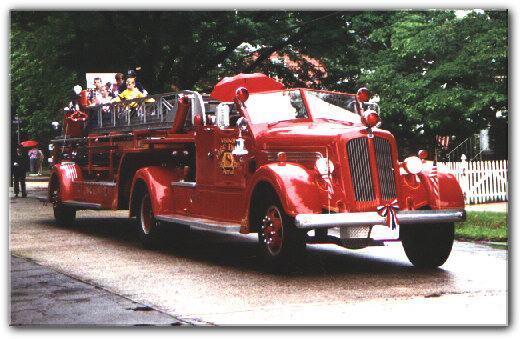 Seagrave Tiller Ladder Truck