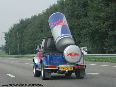 Suzuki Gimny Red Bull