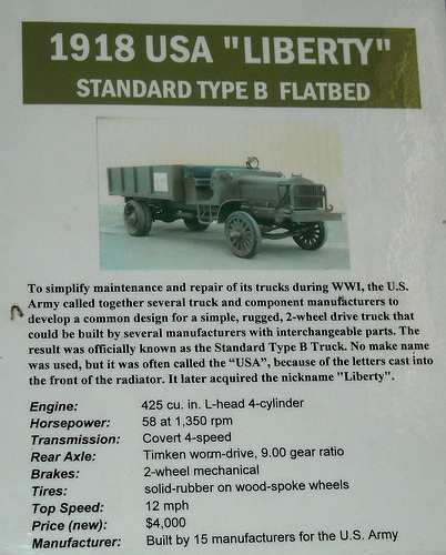 USA Liberty Standard Type B Flatbed